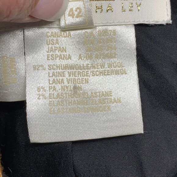 Escada Margaretha Ley Cheetah Zip Front Jacket Blazer Animal Print Size 42 Large - Picture 4 of 11